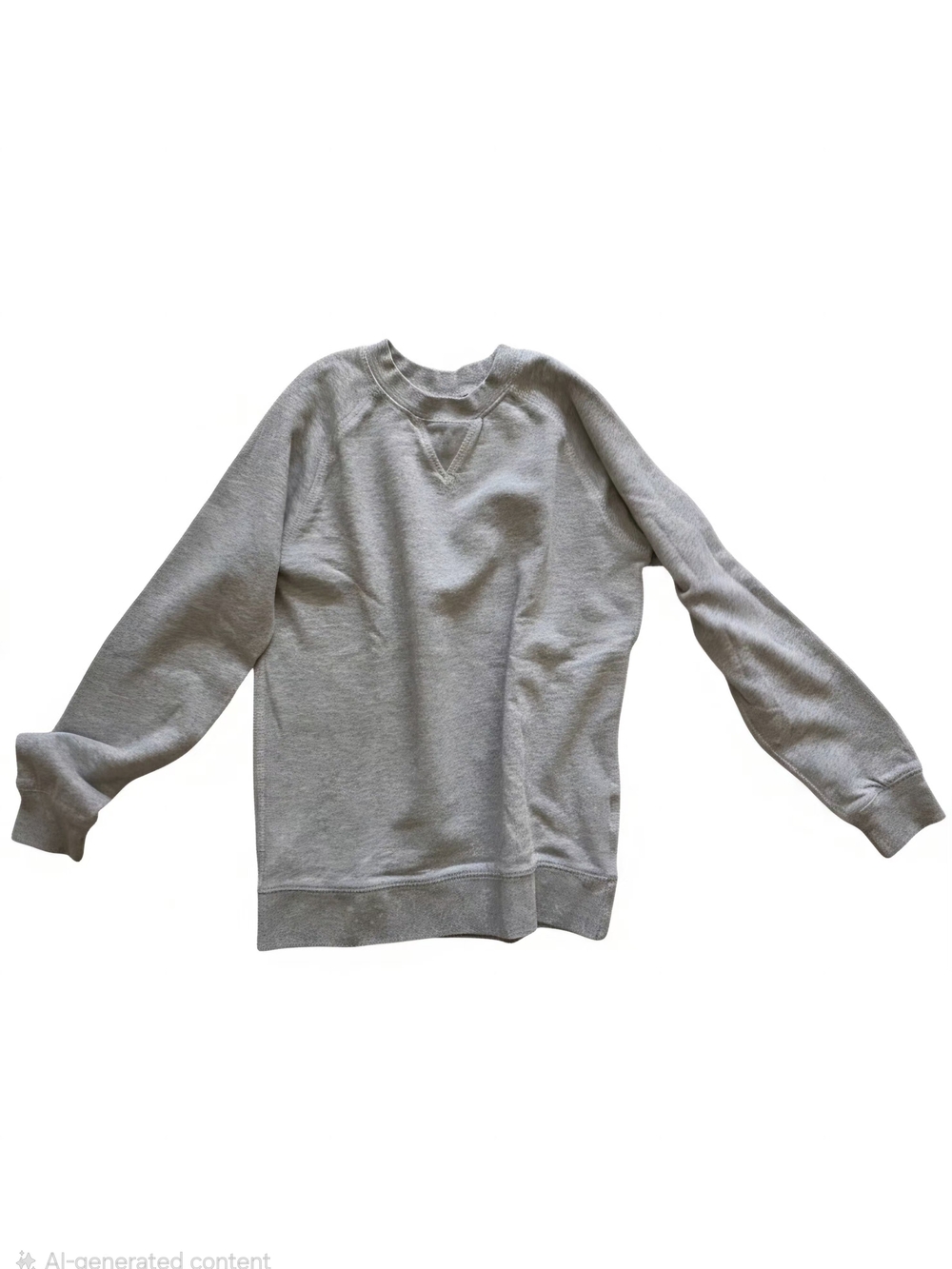Hanna Andersson Gray Crewneck Sweatshirt 100% Cotton Kid's Size 12 / 150 cm
